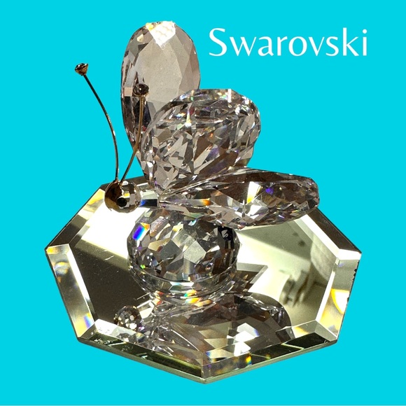 Vintage Swarovski Crystal Large Butterfly - No Box - Excellent Condition - Picture 4 of 13